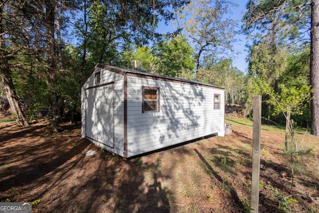 3411 Ponderosa Rd, Portal, GA 30450 - view of shed with view of scattered trees
