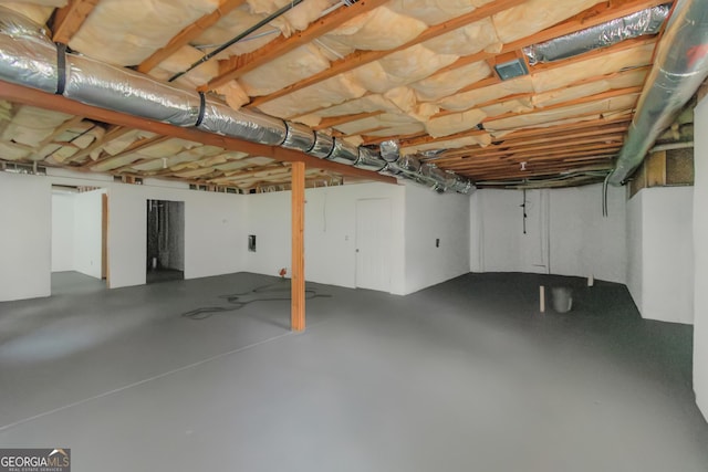 6048 Golf View Xing, Locust Grove, GA 30248 - view of unfinished below grade area
