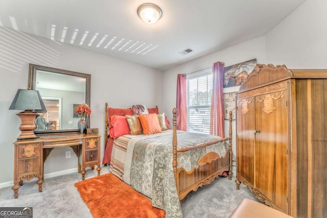 1302 Gardenia Ct, Villa Rica, GA 30180 - bedroom featuring visible vents, baseboards, and carpet
