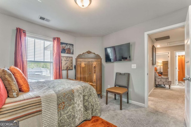 1302 Gardenia Ct, Villa Rica, GA 30180 - carpeted bedroom featuring visible vents and baseboards