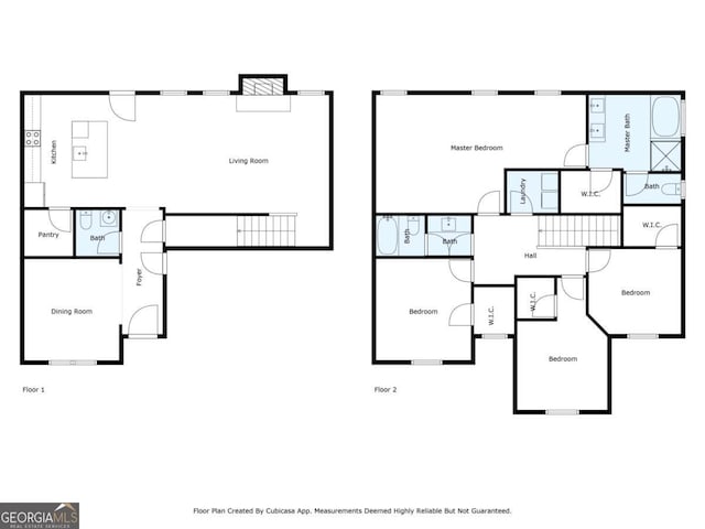1302 Gardenia Ct, Villa Rica, GA 30180 - floor plan