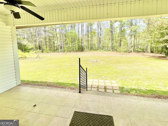 293 N Avery Rd NW, Rome, GA 30165 - exterior space with ceiling fan
