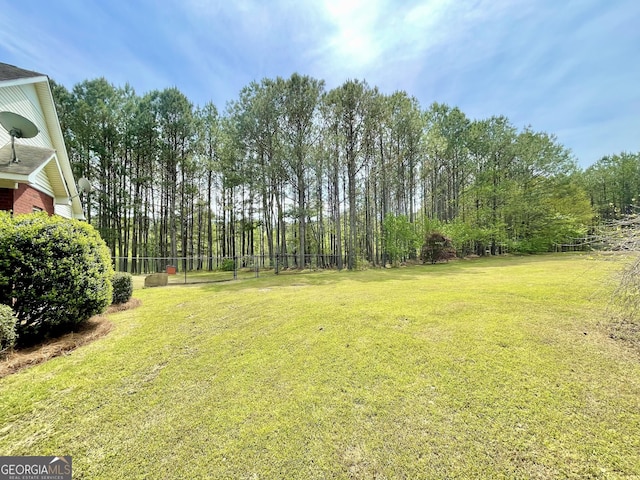 293 N Avery Rd NW, Rome, GA 30165 - view of yard with fence