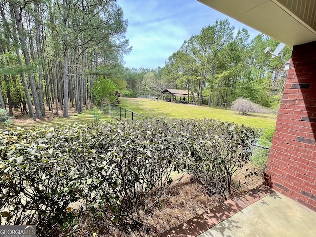 293 N Avery Rd NW, Rome, GA 30165 - view of yard with fence