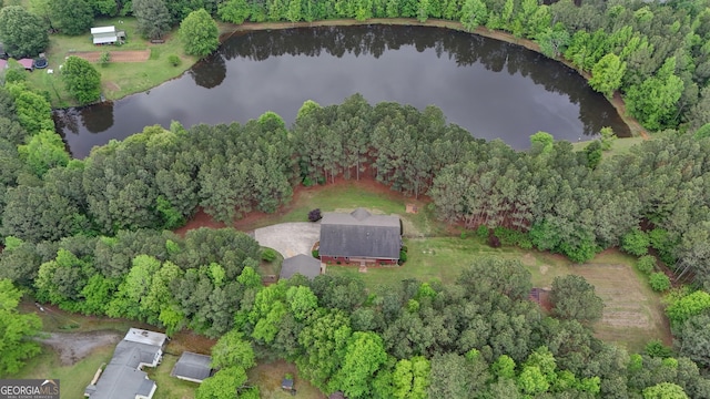 293 N Avery Rd NW, Rome, GA 30165 - bird's eye view featuring a water view
