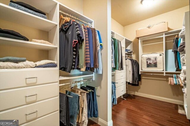 1786 Cambridge Sq, Watkinsville, GA 30677 - walk in closet featuring wood finished floors