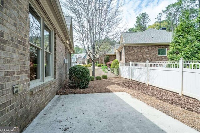 1786 Cambridge Sq, Watkinsville, GA 30677 - view of yard featuring a patio area and fence