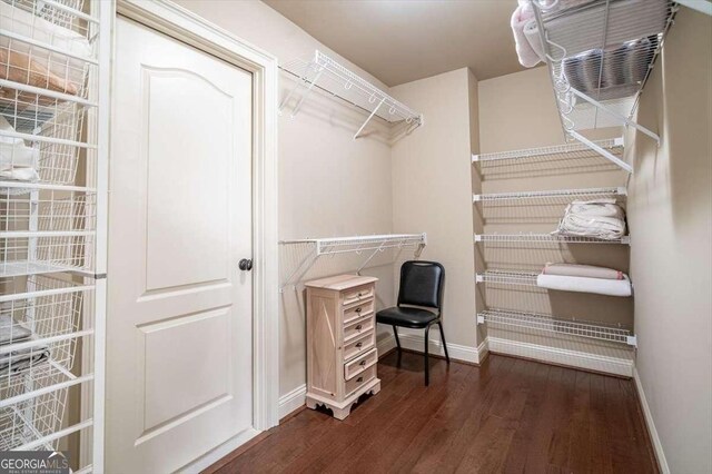 1786 Cambridge Sq, Watkinsville, GA 30677 - spacious closet with dark wood-style floors