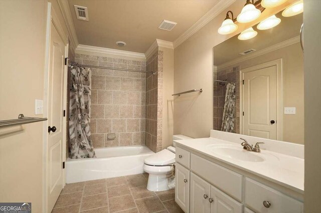 1786 Cambridge Sq, Watkinsville, GA 30677 - full bathroom with shower / tub combo with curtain, visible vents, and toilet