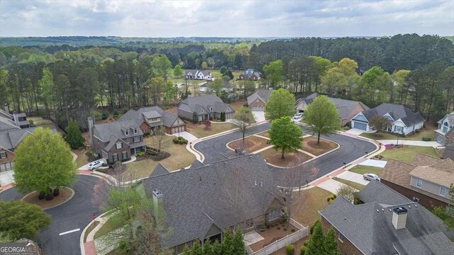 1786 Cambridge Sq, Watkinsville, GA 30677 - drone / aerial view with a residential view