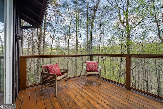 426 Crow Creek Rd, Lakemont, GA 30552 - view of deck