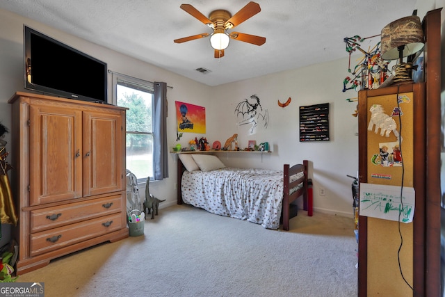 2675 Dacula Ridge Dr, Dacula, GA 30019 - bedroom featuring carpet floors and ceiling fan