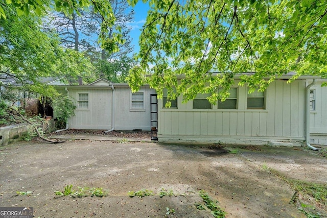 view of side of home