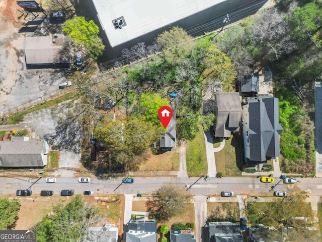 drone / aerial view