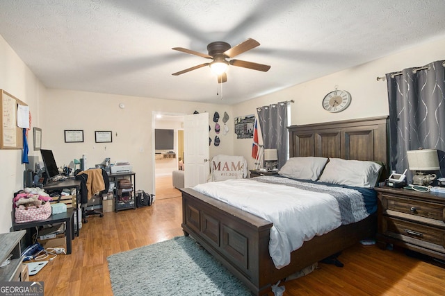286 Opal St, Luthersville, GA 30251 - bedroom with a ceiling fan and light wood finished floors