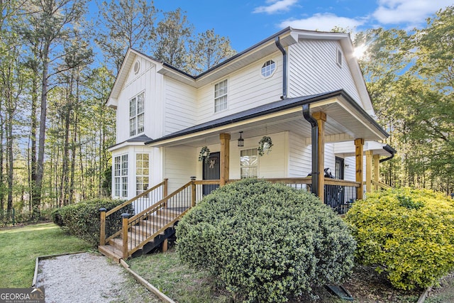 286 Opal St, Luthersville, GA 30251 - view of front facade featuring a front yard