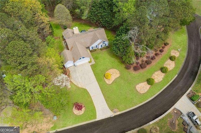 328 Allatoona Shores Dr, Canton, GA 30114 - aerial view
