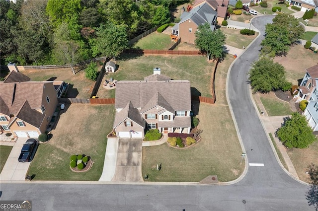 209 Crestmont Way, Canton, GA 30114 - aerial view of property's location with nearby suburban area