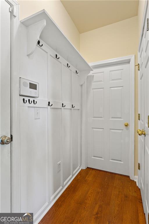 209 Crestmont Way, Canton, GA 30114 - mudroom with wood finished floors