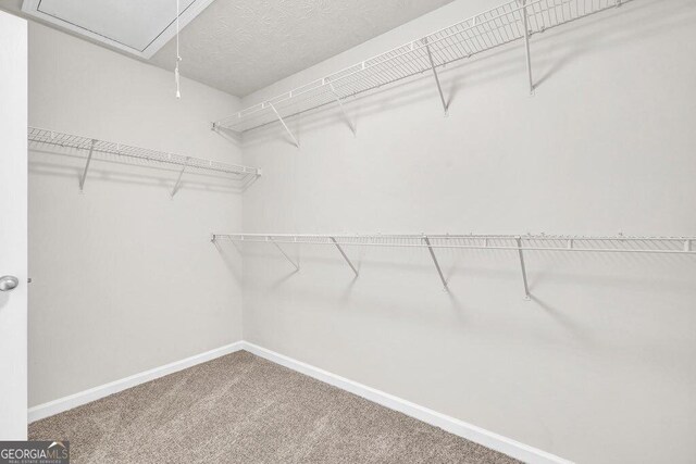 unfurnished bedroom featuring baseboards, a ceiling fan, carpet flooring, and lofted ceiling