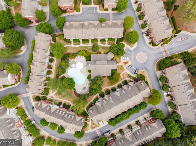 aerial view