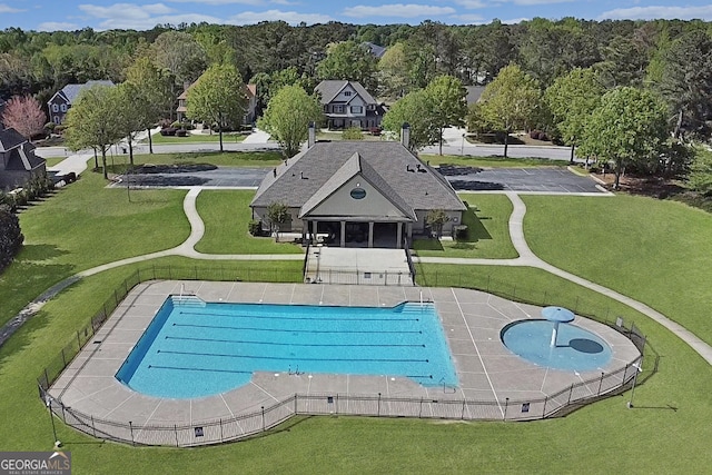 866 Coopers Ridge Path SW, Grayson, GA 30017 - view of swimming pool