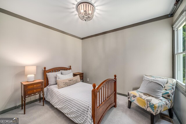 16080 Freemanville Rd, Alpharetta, GA 30004 - bedroom featuring light carpet, baseboards, an office area, and ceiling fan