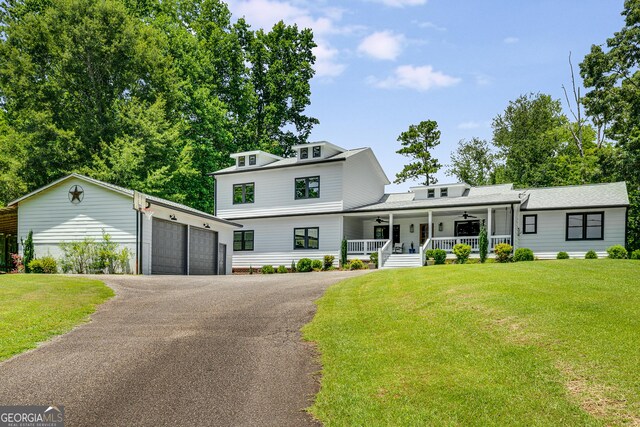 16080 Freemanville Rd, Alpharetta, GA 30004 - view of front of home featuring asphalt driveway