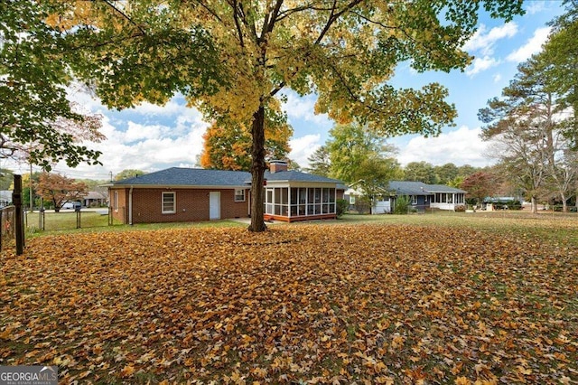 241 Burke Cir, Mcdonough, GA 30253 - view of front of house featuring a sunroom
