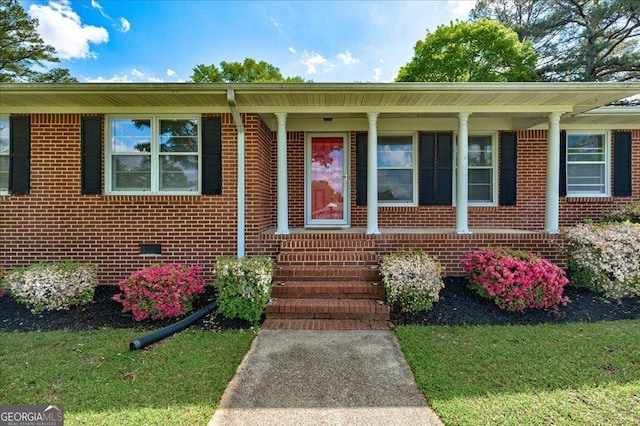 241 Burke Cir, Mcdonough, GA 30253 - view of front of house with brick siding