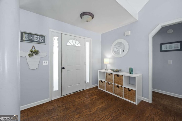 840 Whitby Dr, Douglasville, GA 30134 - foyer with wood finished floors and baseboards