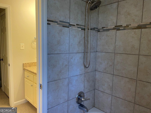 3021 Tiffin Cir, Macon, GA 31204 - bathroom featuring shower / washtub combination and vanity