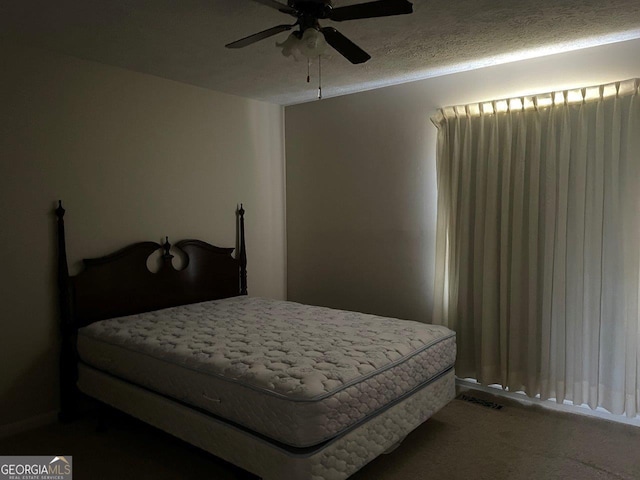 3021 Tiffin Cir, Macon, GA 31204 - carpeted bedroom featuring a ceiling fan