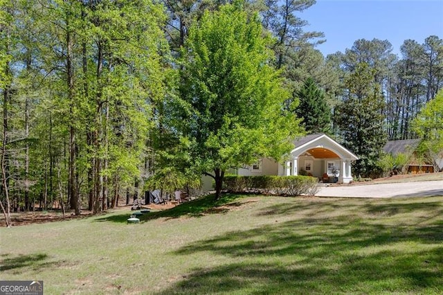 934 Pine Cir, Woodstock, GA 30189 - view of yard