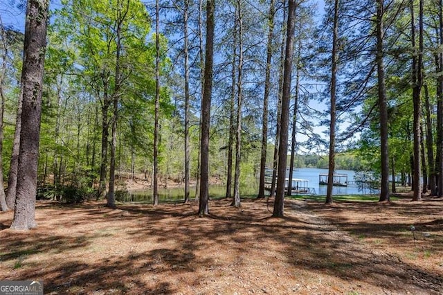 934 Pine Cir, Woodstock, GA 30189 - view of water feature with a view of trees