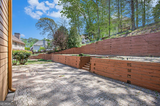 4609 Mctyre Way NW, Marietta, GA 30064 - view of patio / terrace with a residential view