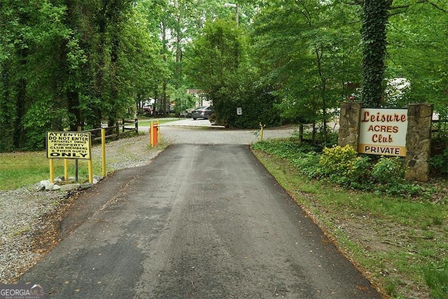 view of street