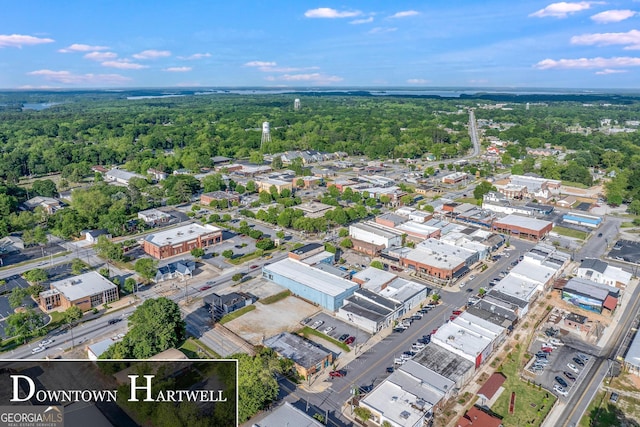 2209 Ridge Rd, Hartwell, GA 30643 - aerial view of property's location featuring a heavily wooded area
