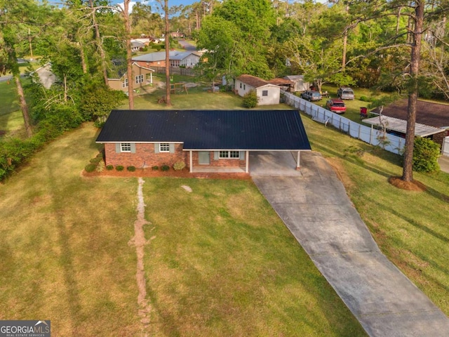 930 Burney Branch Cir, Blackshear, GA 31516 - aerial view