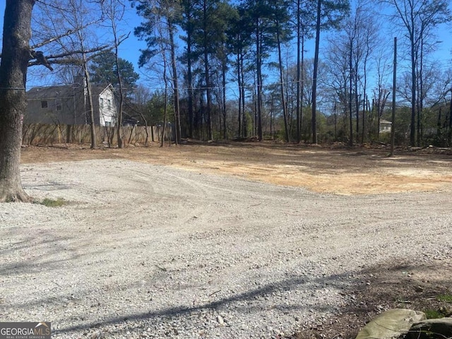 view of road featuring driveway