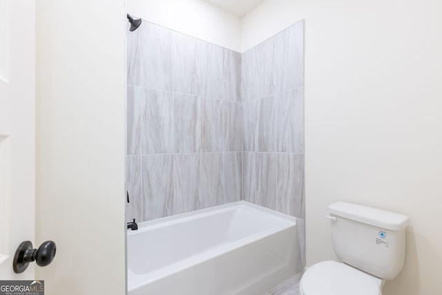 8415 Beryl Overlook, Gainesville, GA 30506 - bathroom with toilet and washtub / shower combination