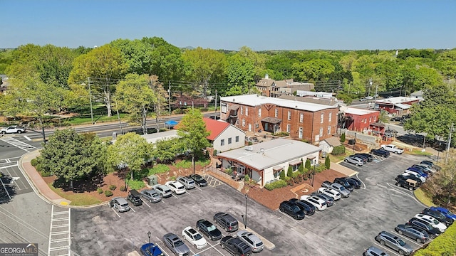 171 Riverview Trl, Roswell, GA 30075 - drone / aerial view of a heavily wooded area