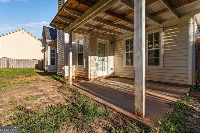 113 Highgrove Pl, Mcdonough, GA 30253 - rear view of property with a yard, roof with shingles, a chimney, and a fenced backyard