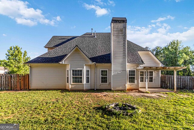 113 Highgrove Pl, Mcdonough, GA 30253 - bathroom featuring a sink, baseboards, a shower stall, and tile patterned floors