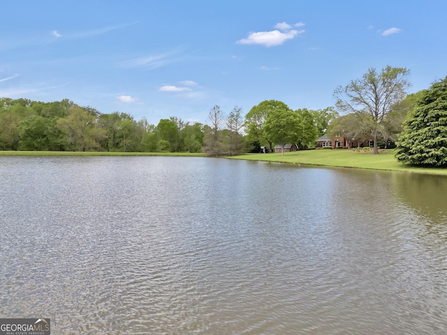 property view of water