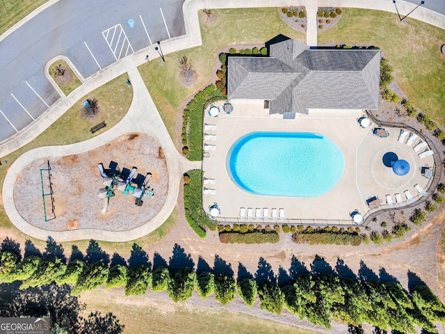 bird's eye view