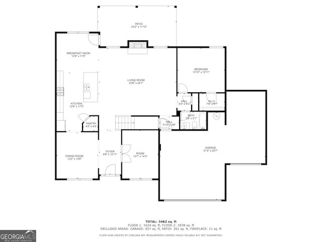 view of layout