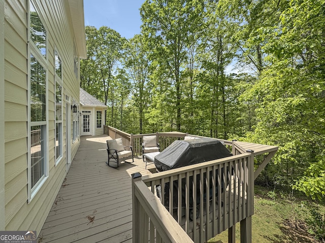 150 Fauna Meadows Dr, Newnan, GA 30263 - view of wooden terrace