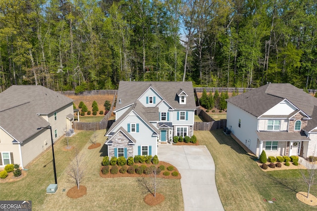 3087 Mountain Shadow Way, Marietta, GA 30064 - drone / aerial view