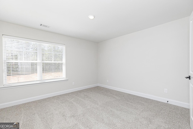 383 Cantrell Dr, Dallas, GA 30157 - spare room with visible vents, carpet floors, and baseboards
